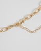 Accessorize Accessorize 2-pack coin charm necklaces in gold - 4