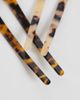 Accessorize Accessorize 2-pack French hair pins in tort-Neutral - 2