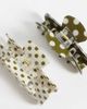 Accessorize Accessorize 2-pack polka dot claw hair clips in green - 2