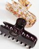 Accessorize Accessorize 2 pack deer claw clips in choc brown - 3