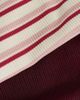 Accessorize Accessorize 2 pack striped headbands in burgundy-Red - 3