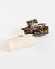 Accessorize Accessorize 2 pack tabby tort claw clips in tort and white-MULTI - 1