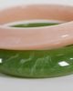 Accessorize Accessorize 2 pack thin resin bangles in pastels-Multi - 3