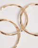 Accessorize Accessorize 3-pack textured bangles in gold - 2