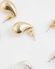 Accessorize Accessorize 3 pack mini teardrop earrings in gold and pearl - 4