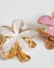 Accessorize Accessorize 4 pack enamel flower mini hair clips-Multi - 3