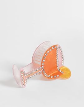 Accessorize Accessorize Aperol spritz claw hair clip-Orange