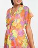 Accessorize Accessorize beach kimono in floral multi print - 3