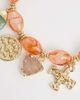 Accessorize Accessorize bead charm necklace in pink - 3