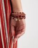 Accessorize Accessorize beaded stretch bracelet in red - 2