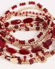 Accessorize Accessorize beaded stretch bracelet in red - 3