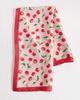 Accessorize Accessorize cherry satin square scarf in pink - 1