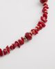 Accessorize Accessorize chipping stone necklace in red-Gold - 4