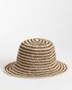 Accessorize Accessorize chocolate stripe bucket hat in brown - 1