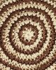 Accessorize Accessorize chocolate stripe bucket hat in brown - 3
