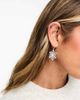 Accessorize Accessorize christmas snowflake earrings in silver - 4
