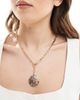 Accessorize Accessorize coin large chain necklace in gold - 1