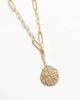 Accessorize Accessorize coin large chain necklace in gold - 2