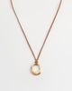 Accessorize Accessorize cord necklace in gold tone - 1