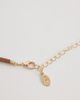 Accessorize Accessorize cord necklace in gold tone - 3