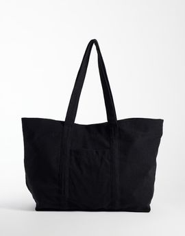 Accessorize Accessorize cord shopper tote in black