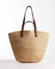 Accessorize Accessorize double strap beach basket shoulder bag in beige-Neutral - 1
