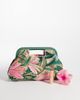 Accessorize Accessorize embellished grab handle clutch purse in multi - 4