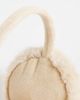 Accessorize Accessorize faux fur earmuff in cream-NEUTRAL - 2