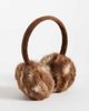 Accessorize Accessorize faux fur earmuffs in deer print-MULTI - 1