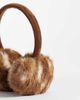 Accessorize Accessorize faux fur earmuffs in deer print-MULTI - 3