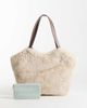Accessorize Accessorize faux fur shoulder bag in cream-WHITE - 2