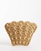 Accessorize Accessorize faux pearl shell wristlet purse in beige-Neutral - 1