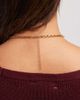 Accessorize Accessorize faux pearl t-bar collar necklace in white-Gold - 3