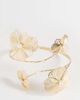 Accessorize Accessorize filigree flower arm cuff in gold tone - 1