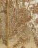 Accessorize Accessorize floral embroidered zip top clutch in gold - 3