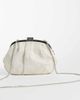 Accessorize Accessorize floral pillow clutch in silver-Multi - 4