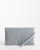 Accessorize Accessorize foldover suede clutch purse in blue - 3