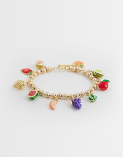 Accessorize Accessorize fruit salad charm bracelet-Multi