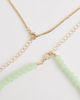 Accessorize Accessorize glass beaded strawberry fruit necklace in multi - 3