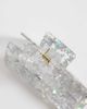 Accessorize Accessorize glitter resin star claw clip in silver - 2