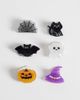 Accessorize Accessorize Halloween pack of 6 mini claw clips in multi - 1