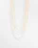 Accessorize Accessorize irregular faux pearl layered necklace-White - 1