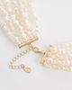 Accessorize Accessorize irregular faux pearl layered necklace-White - 3