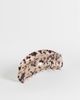 Accessorize Accessorize jumbo curved claw clip in light tort-Neutral - 1