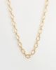 Accessorize Accessorize large oval links chain necklace in gold tone - 1