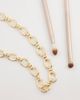 Accessorize Accessorize large oval links chain necklace in gold tone - 2