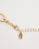 Accessorize Accessorize large oval links chain necklace in gold tone - 3