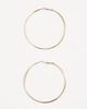 Accessorize Accessorize large simple hoop earrings in gold - part of a set - 2