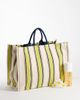 Accessorize Accessorize large striped beach tote in mutli-Multi - 1