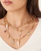 Accessorize Accessorize layered charm necklace in gold - 1